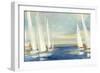 Summer Regatta Sunset-Julia Purinton-Framed Premium Giclee Print