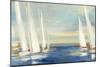 Summer Regatta Sunset-Julia Purinton-Mounted Premium Giclee Print