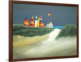 Summer Rentals-Lowell Herrero-Framed Art Print