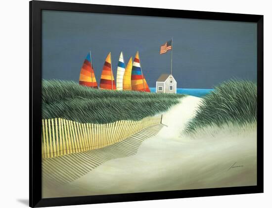 Summer Rentals-Lowell Herrero-Framed Art Print