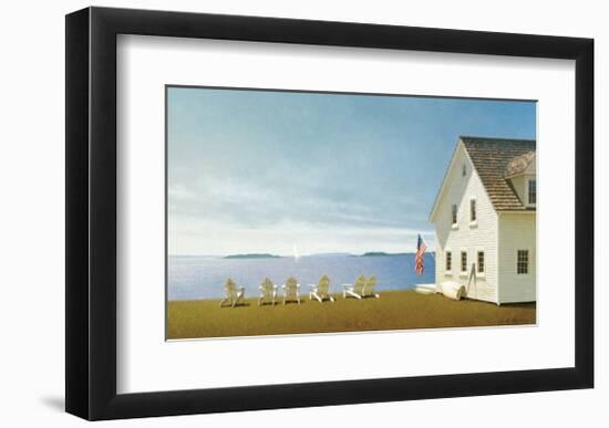 Summer Retreat-Zhen-Huan Lu-Framed Giclee Print