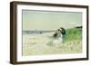 Summer reverie watercolor-Alfred Thompson Bricher-Framed Giclee Print