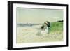 Summer reverie watercolor-Alfred Thompson Bricher-Framed Giclee Print