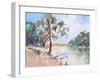 Summer River, The Murray 2-Craig Trewin Penny-Framed Art Print