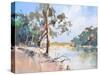 Summer River, The Murray 2-Craig Trewin Penny-Stretched Canvas