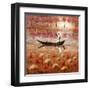 Summer River-Michel Rauscher-Framed Art Print