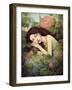 Summer Rose Nap-Sasha-Framed Giclee Print