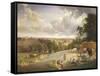 Summer's Afternoon, near Merryworth, Kent-George Vicat Cole-Framed Stretched Canvas