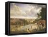 Summer's Afternoon, near Merryworth, Kent-George Vicat Cole-Framed Stretched Canvas