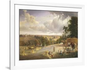 Summer's Afternoon, near Merryworth, Kent-George Vicat Cole-Framed Giclee Print