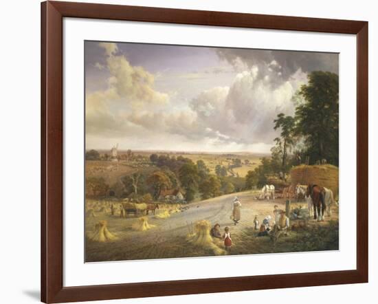 Summer's Afternoon, near Merryworth, Kent-George Vicat Cole-Framed Giclee Print