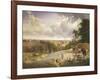 Summer's Afternoon, near Merryworth, Kent-George Vicat Cole-Framed Giclee Print