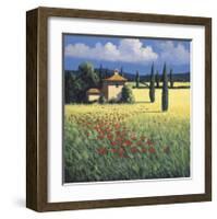 Summer's Brilliance-David Short-Framed Giclee Print