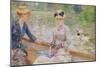 Summer's Day, 1879-Berthe Morisot-Mounted Giclee Print