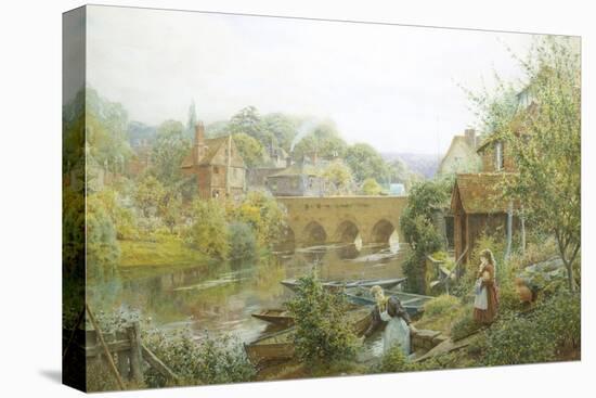 Summer's Day, Abingdon, Oxfordshire-Charles Gregory-Stretched Canvas