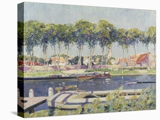 Summer's Day at Sluis-Paul Mathieu-Stretched Canvas