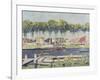 Summer's Day at Sluis-Paul Mathieu-Framed Giclee Print