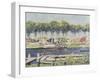 Summer's Day at Sluis-Paul Mathieu-Framed Giclee Print