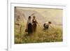 Summer's Day in Norway; Ein Sommertag in Norwegen-Hans Dahl-Framed Giclee Print