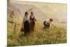 Summer's Day in Norway; Ein Sommertag in Norwegen-Hans Dahl-Mounted Giclee Print