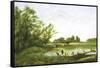 Summer's Day-Hopkins Horsley-Framed Stretched Canvas