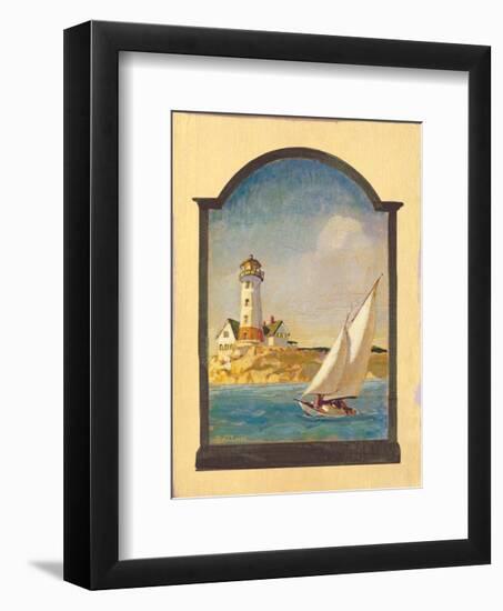 Summer Sailing-Thomas LaDuke-Framed Art Print