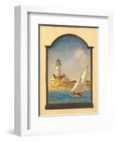 Summer Sailing-Thomas LaDuke-Framed Art Print