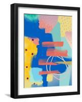 Summer Scandi-Urban Epiphany-Framed Art Print