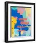 Summer Scandi-Urban Epiphany-Framed Art Print