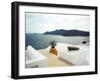 Summer Scene at Santorini Island, Greece-yurok-Framed Photographic Print
