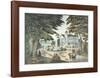 Summer Scene in the Country-Currier & Ives-Framed Art Print