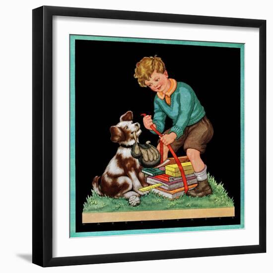 Summer School - Child Life-Hazel Frazee-Framed Giclee Print