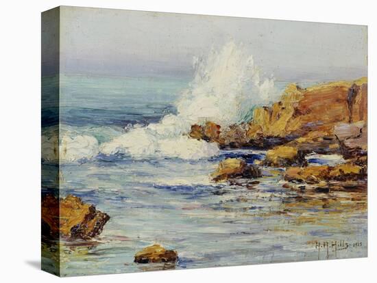 Summer Sea, Laguna Beach, 1915-Anna A. Hills-Stretched Canvas