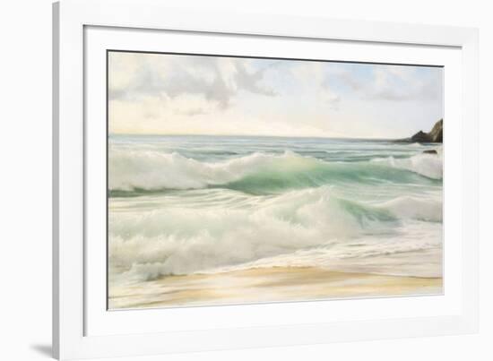 Summer Sea-Andrew White-Framed Giclee Print