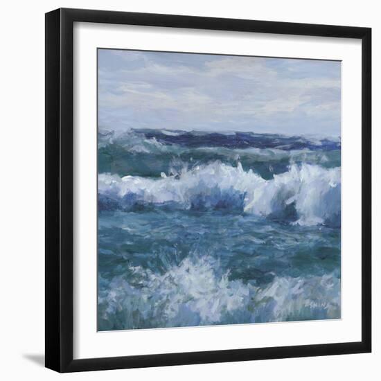 Summer Sea-Julian Askins-Framed Giclee Print