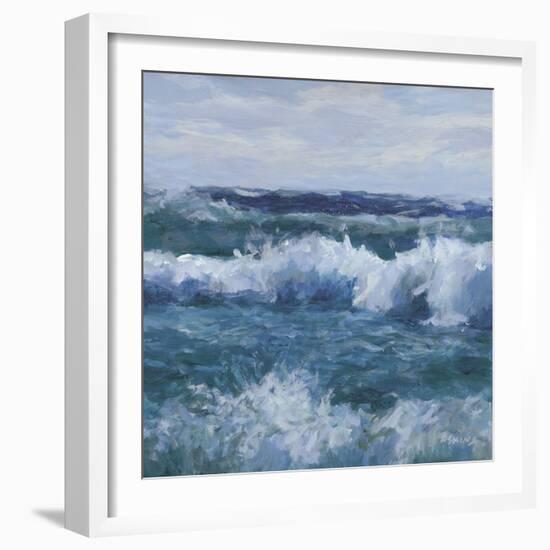 Summer Sea-Julian Askins-Framed Giclee Print