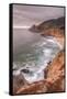 Summer Seascape at Devil's Slide, Pacific Coast Highway-Vincent James-Framed Stretched Canvas