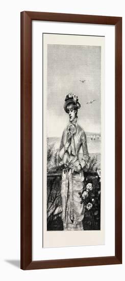 Summer Season, Fashion, 1882-null-Framed Giclee Print