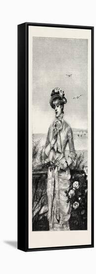 Summer Season, Fashion, 1882-null-Framed Stretched Canvas