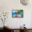Summer Selfie Dog-Javier Brosch-Framed Stretched Canvas displayed on a wall