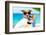 Summer Selfie Dog-Javier Brosch-Framed Photographic Print