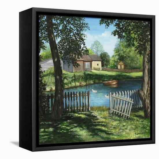 Summer Serenity-Kevin Dodds-Framed Stretched Canvas