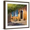 Summer Shadow-Michael J^ Sanders-Framed Giclee Print