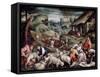 Summer. Sheep Shearing, C1570-C1580-Francesco Bassano-Framed Stretched Canvas
