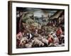 Summer. Sheep Shearing, C1570-C1580-Francesco Bassano-Framed Giclee Print