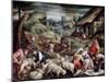 Summer. Sheep Shearing, C1570-C1580-Francesco Bassano-Mounted Giclee Print