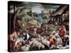 Summer. Sheep Shearing, C1570-C1580-Francesco Bassano-Stretched Canvas