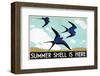 Summer Shell is Here-null-Framed Art Print