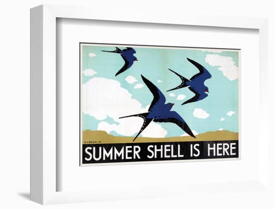 Summer Shell is Here-null-Framed Art Print