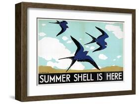 Summer Shell is Here-null-Framed Art Print